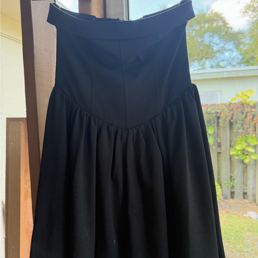 Wayf Black A-Line Women's Skirt